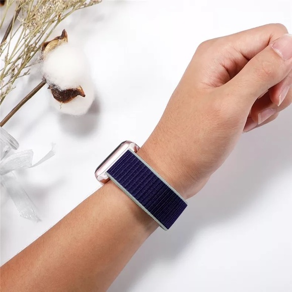 NEW [BAND] Khaki Strap Loop For Apple Watch - Picture 2 of 6